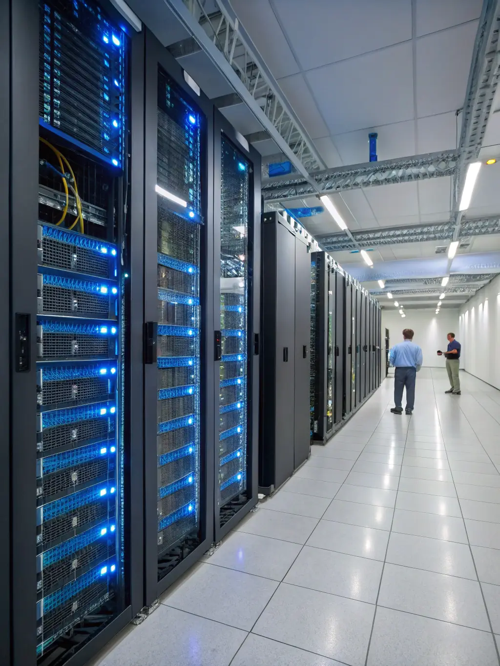 A drone shot of a data center under construction in a rural European setting, showcasing the integration of land, development, and power.