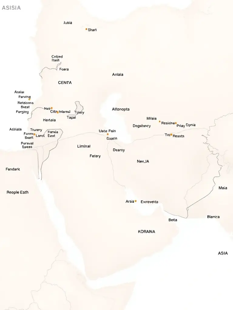 A photograph of a detailed map of Europe highlighting potential data center locations, emphasizing strategic land acquisition.
